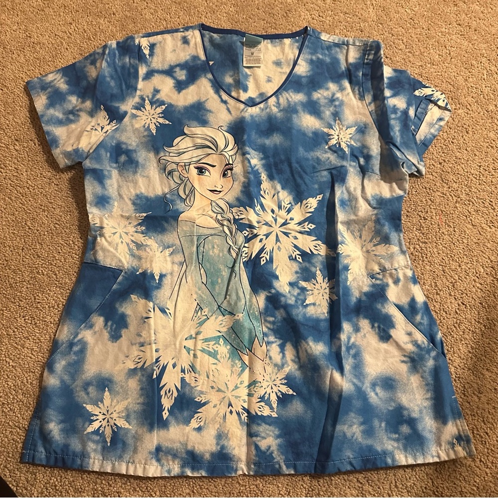 Disney Scrub Top